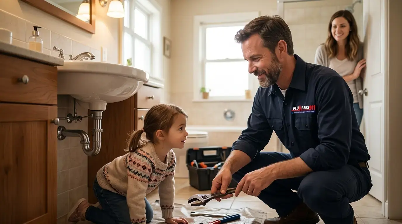 Licensed plumber at work in South Holland, IL